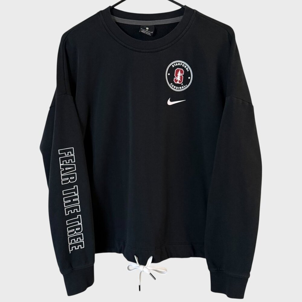 Nike Stanford Cardinals "Fear the Tree" Sweatshirt Black Women's Medium RARE